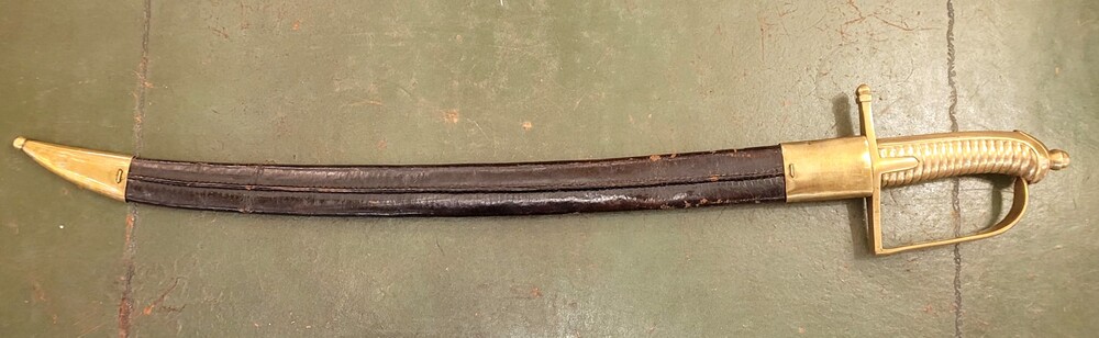 Lighter saber 1767 - blade engraved with flaming grenades 