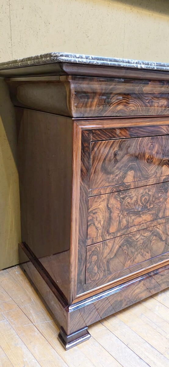 Louis Philippe period chest of drawers