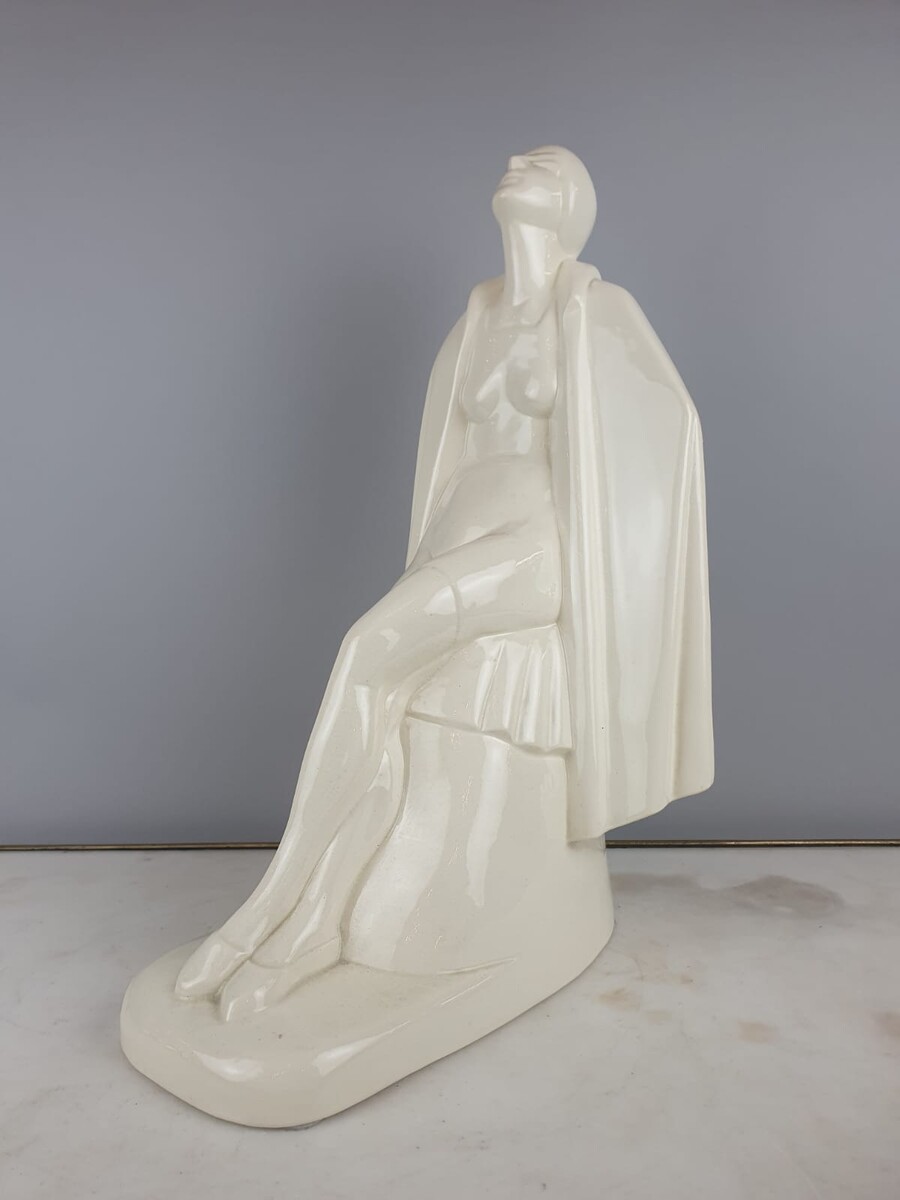 Louis RIVET, crackled earthenware 
