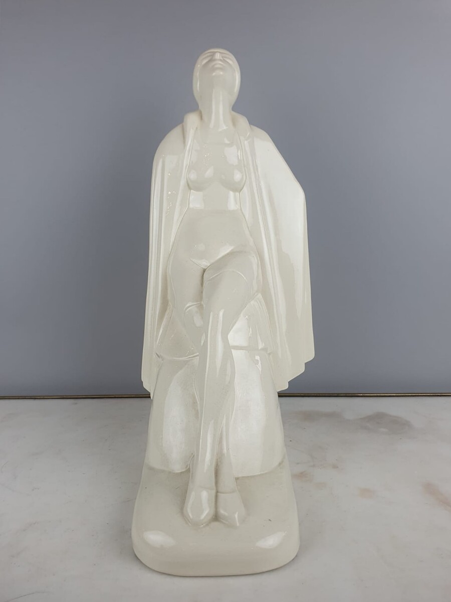 Louis RIVET, crackled earthenware 