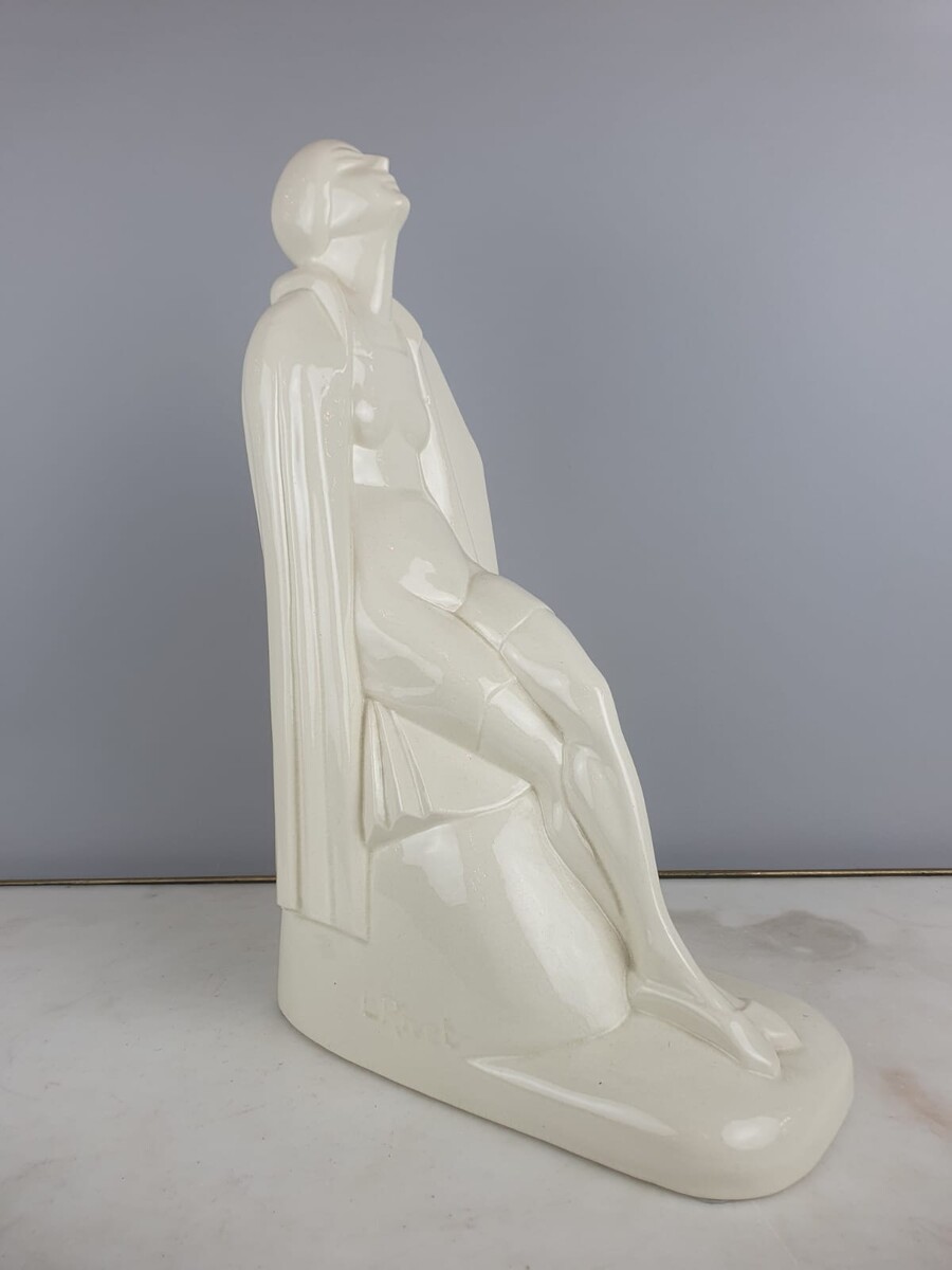 Louis RIVET, crackled earthenware 