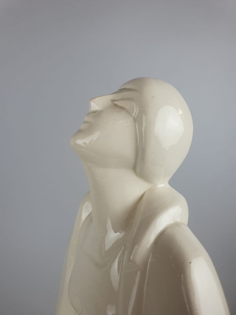 Louis RIVET, crackled earthenware 