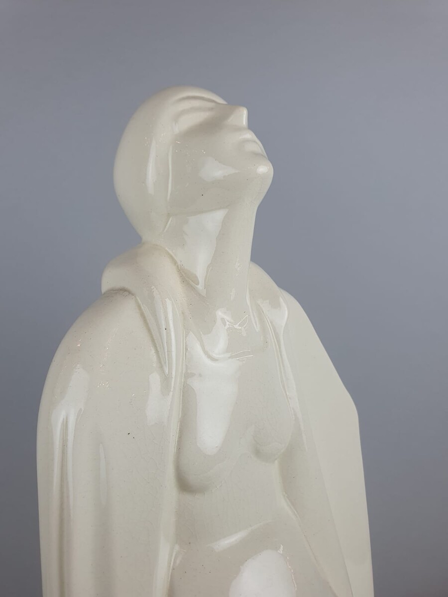 Louis RIVET, crackled earthenware 