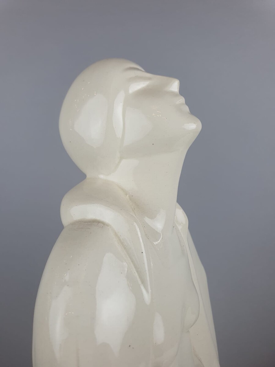 Louis RIVET, crackled earthenware 