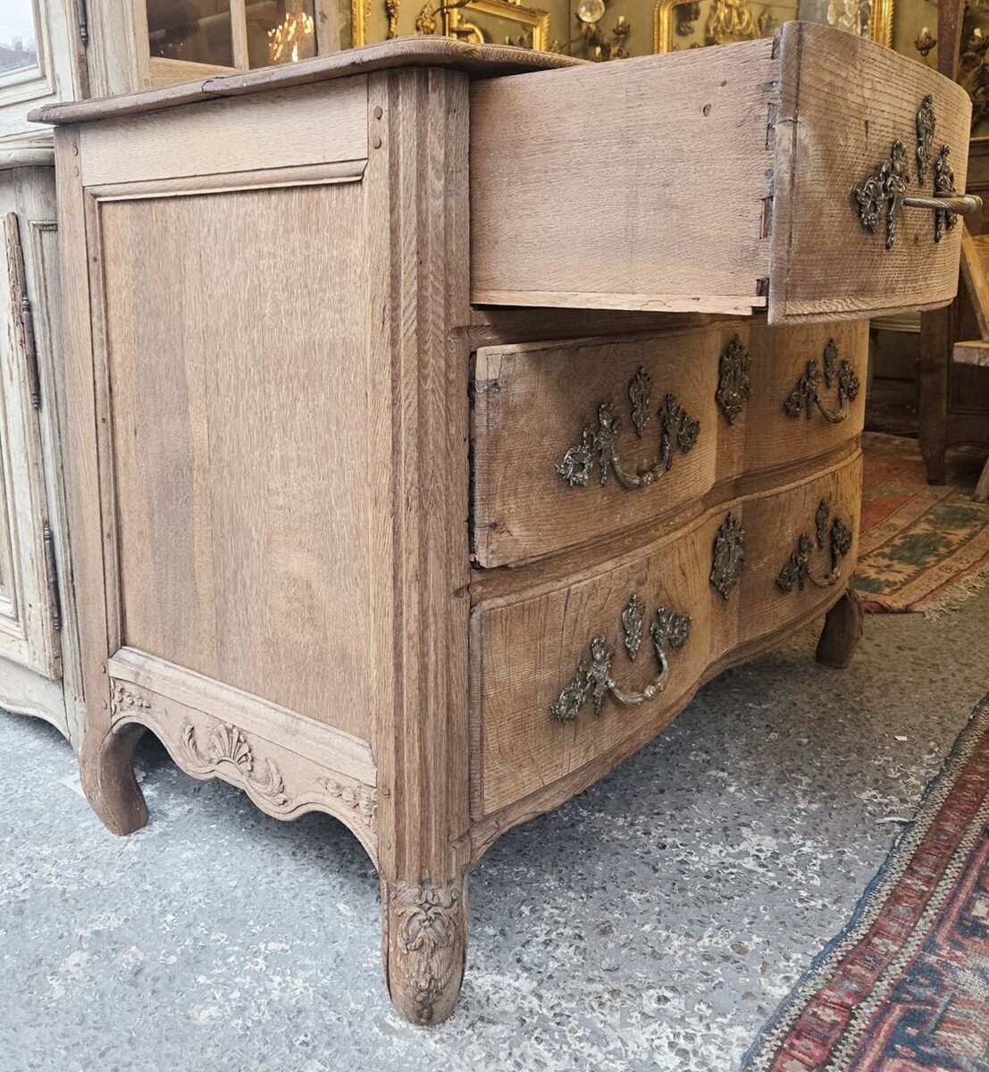 Louis XV style oak 