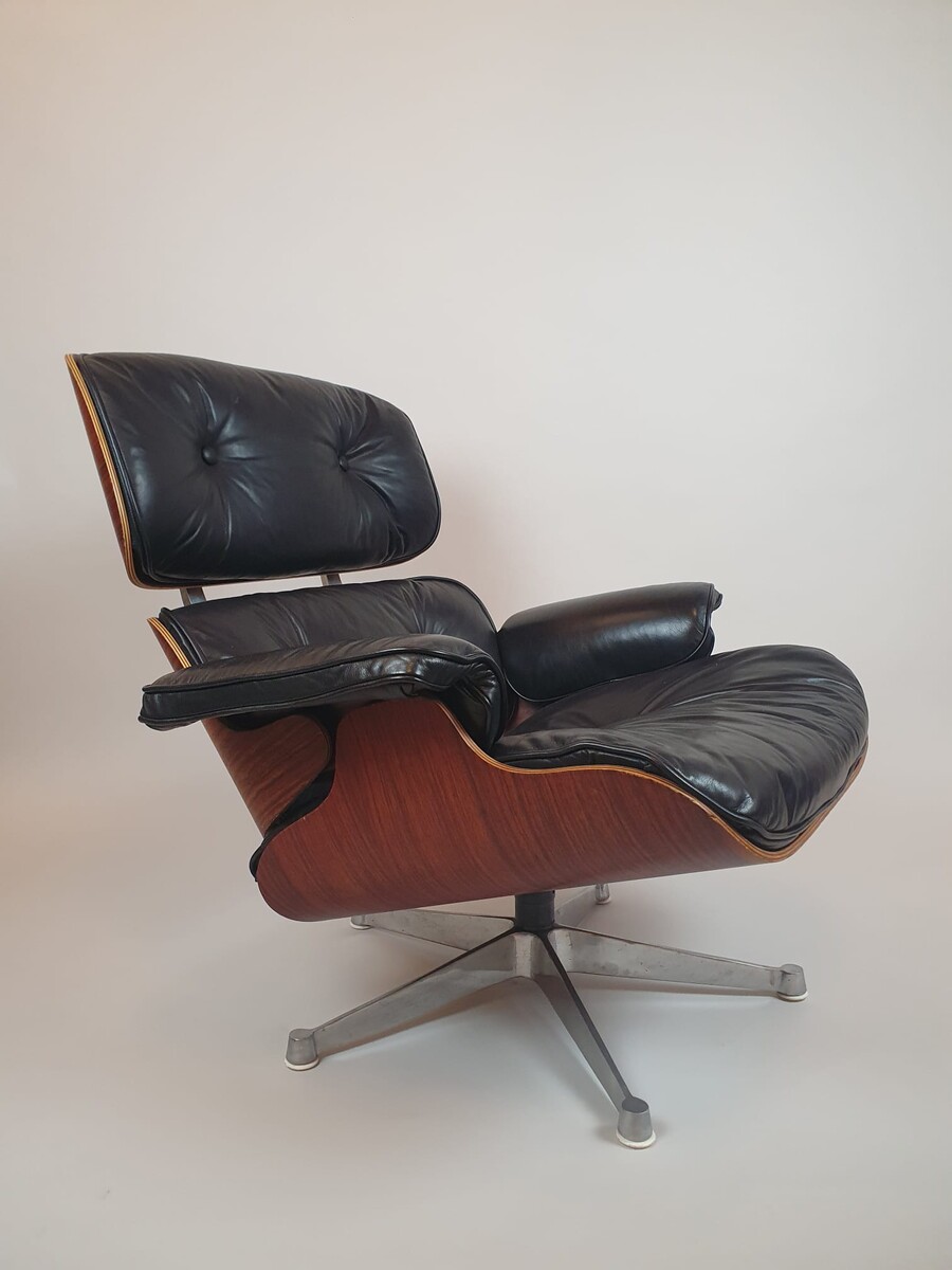 Lounge chair and ottoman - Charles and Ray Eames for ICF