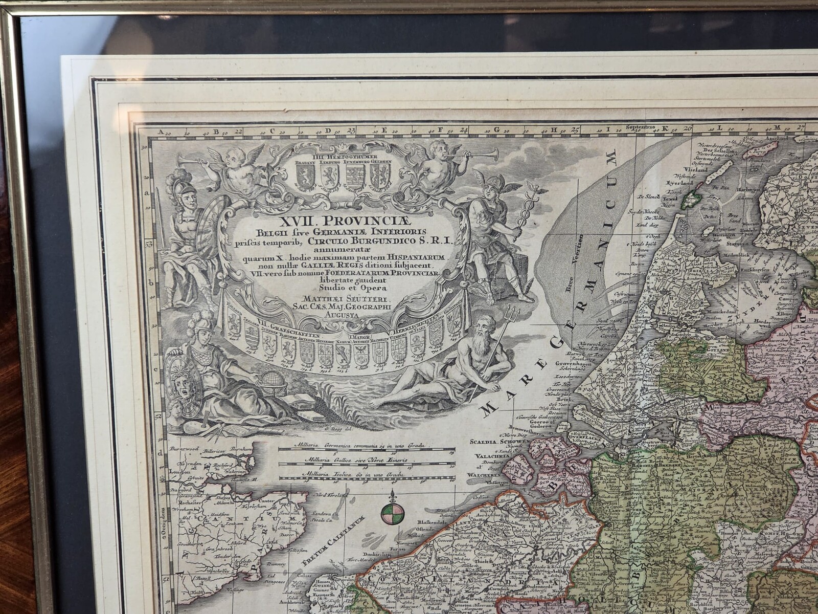 Matthaus Sutter 1678 - 1757 engraver, 