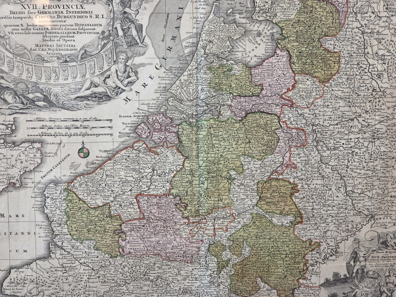 Matthaus Sutter 1678 - 1757 engraver, 