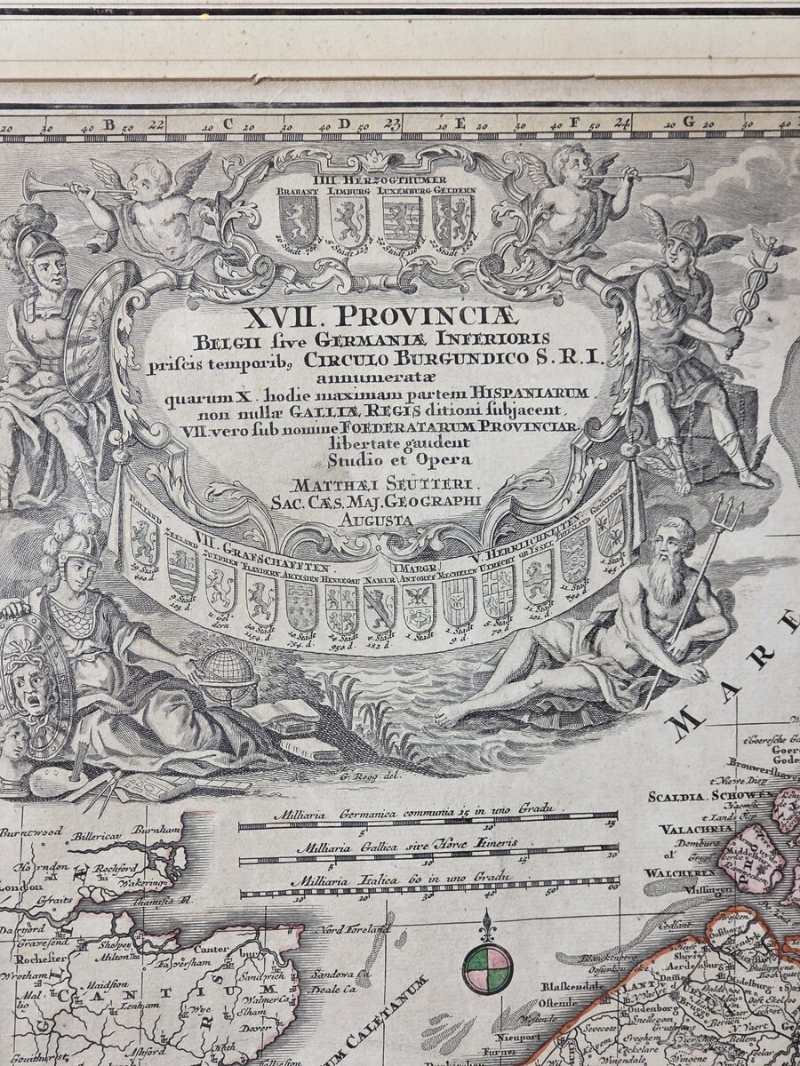 Matthaus Sutter 1678 - 1757 engraver, 