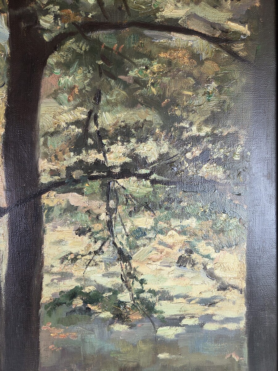 Max Moreau, Oil on canvas 