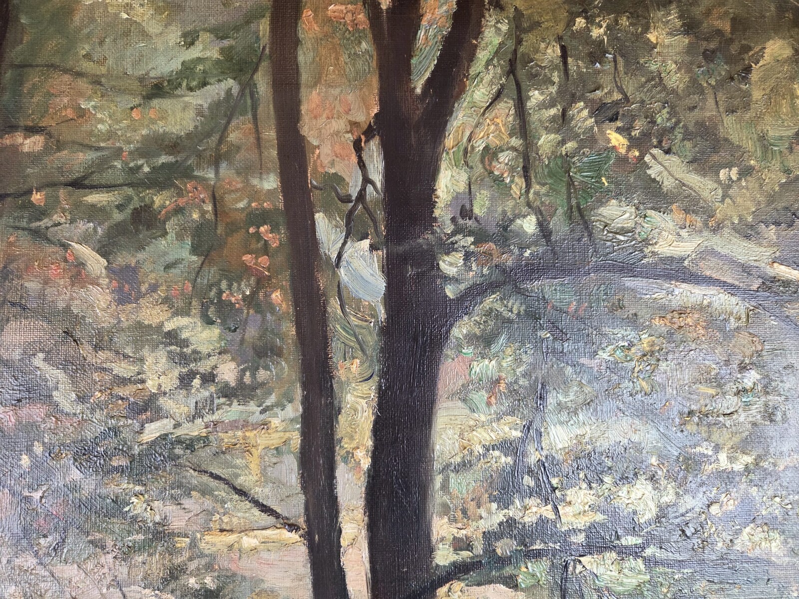 Max Moreau, Oil on canvas 