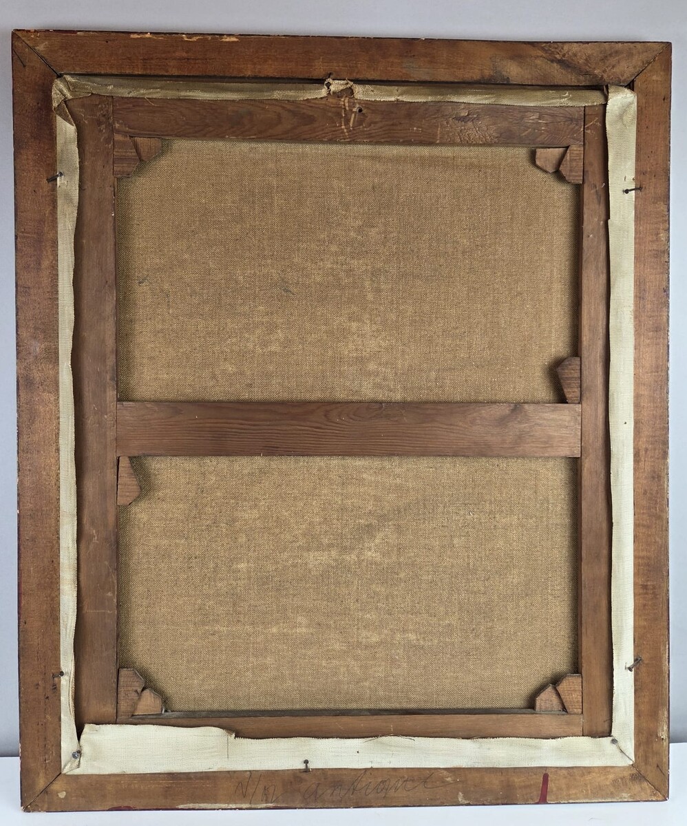 Max Moreau, Oil on canvas 