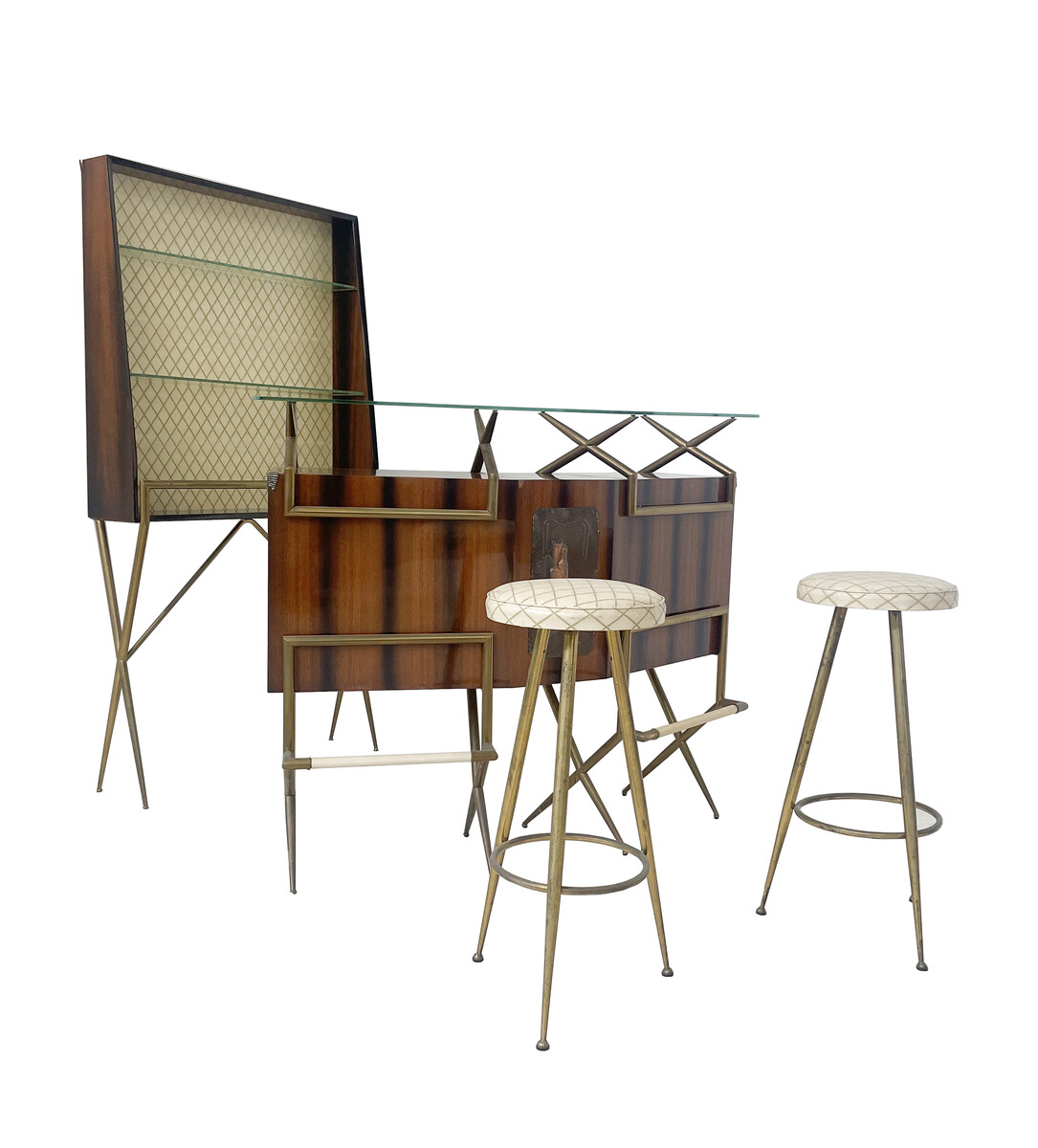 Mid-Century Modern Italian Bar, 1950s