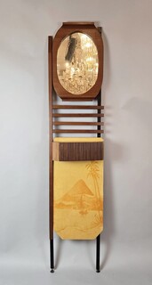 Mirror console, circa 1960