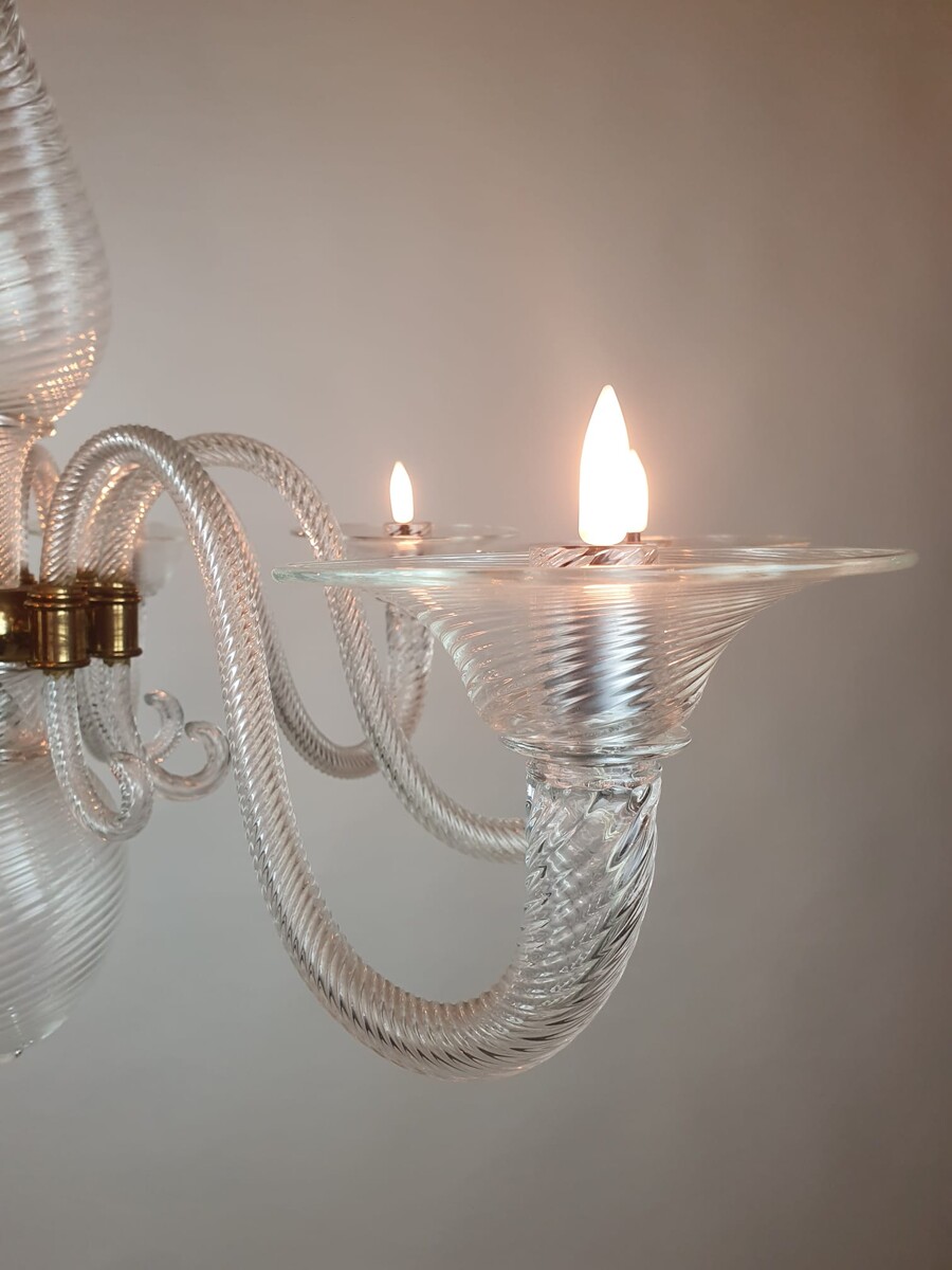 Murano chandelier, circa 1940 (a small break, see photo)