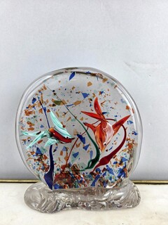 Murano glass aquarium