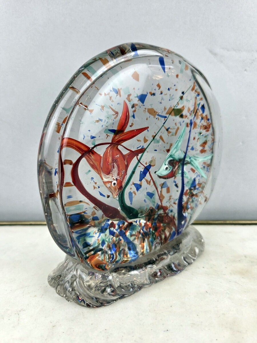 Murano glass aquarium