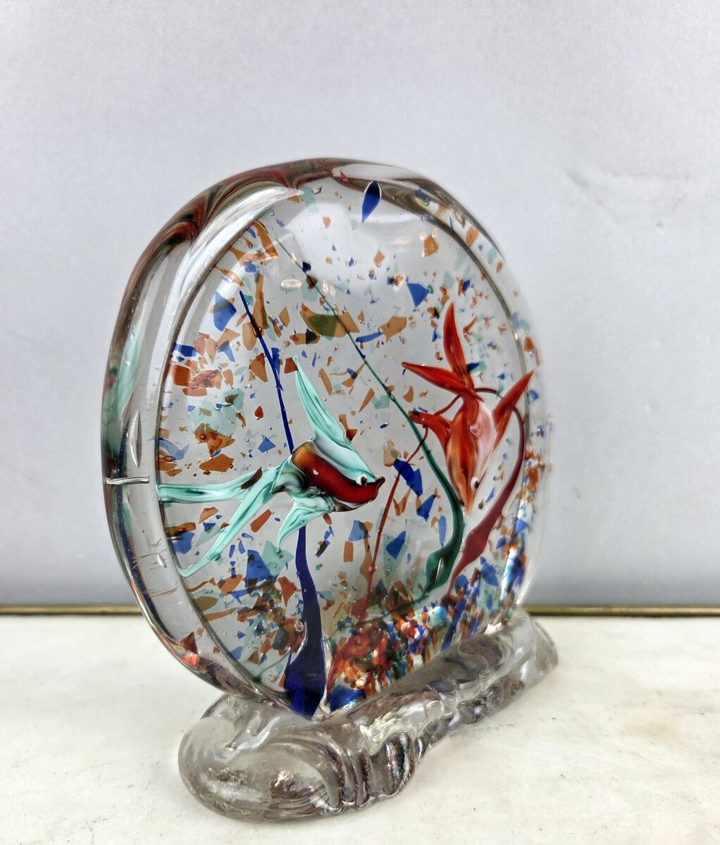 Murano glass aquarium