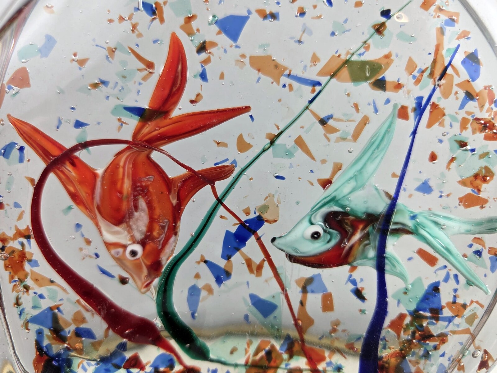 Murano glass aquarium