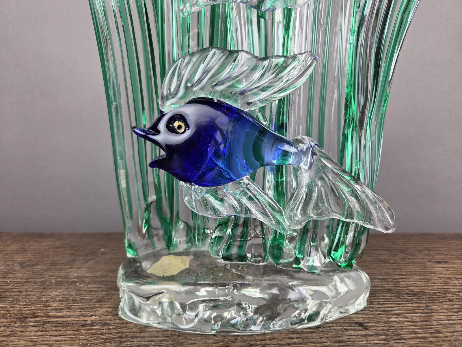Murano glass aquarium, circa 1970