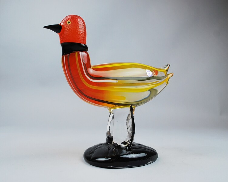 Murano glass duck by Antonio da Ros for Cenedese