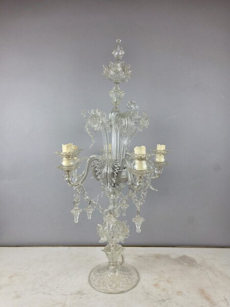 Murano glass girandole, 20th