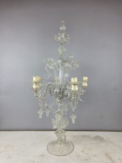 Murano glass girandole, 20th