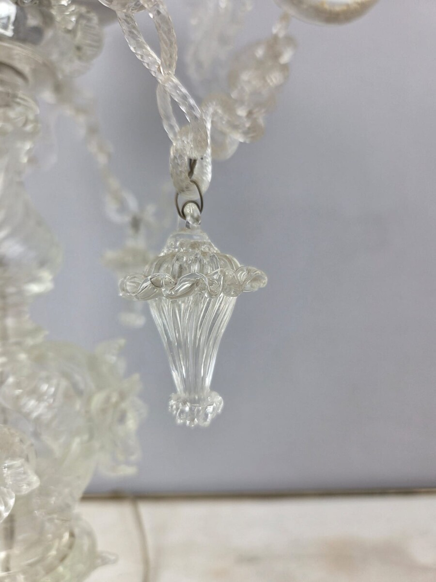 Murano glass girandole, 20th