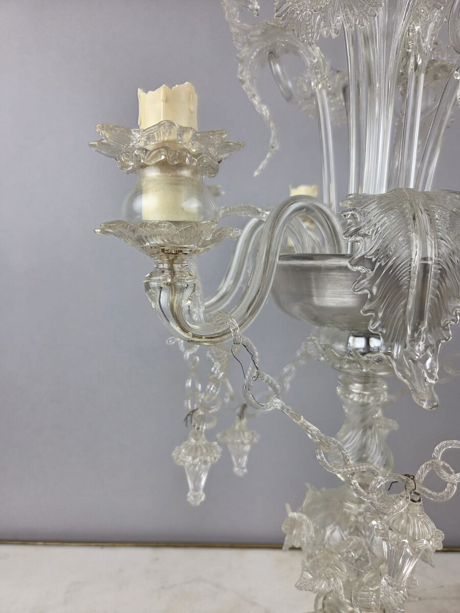 Murano glass girandole, 20th