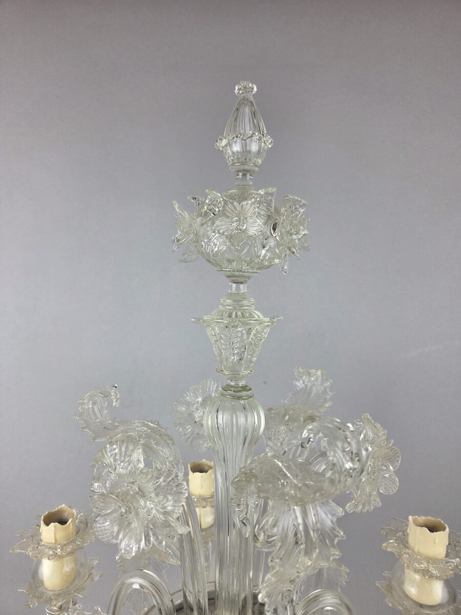 Murano glass girandole, 20th