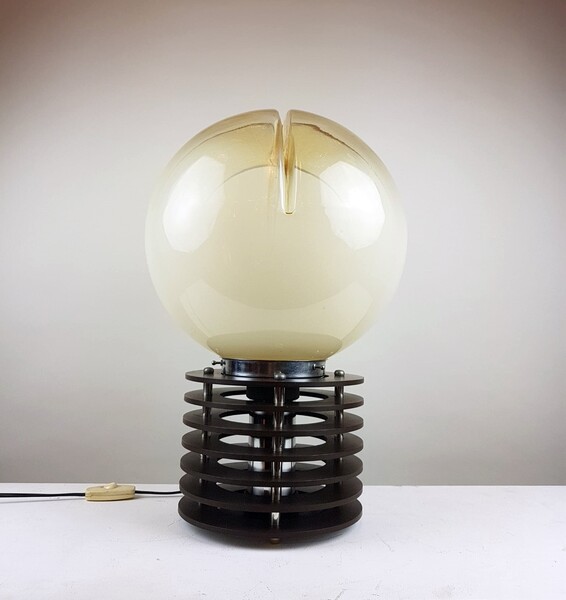 Murano glass lamp - Mazzega - circa 1970