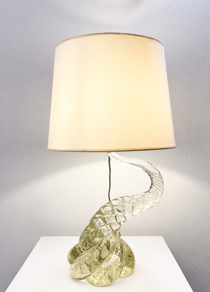 Murano glass table lamp, Italy, 1960s