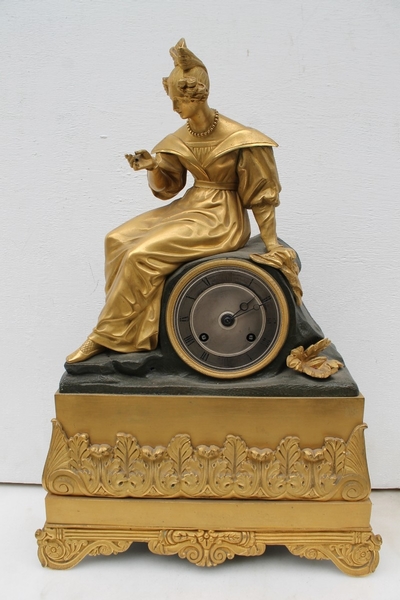 Napoleon III ormoulu clock