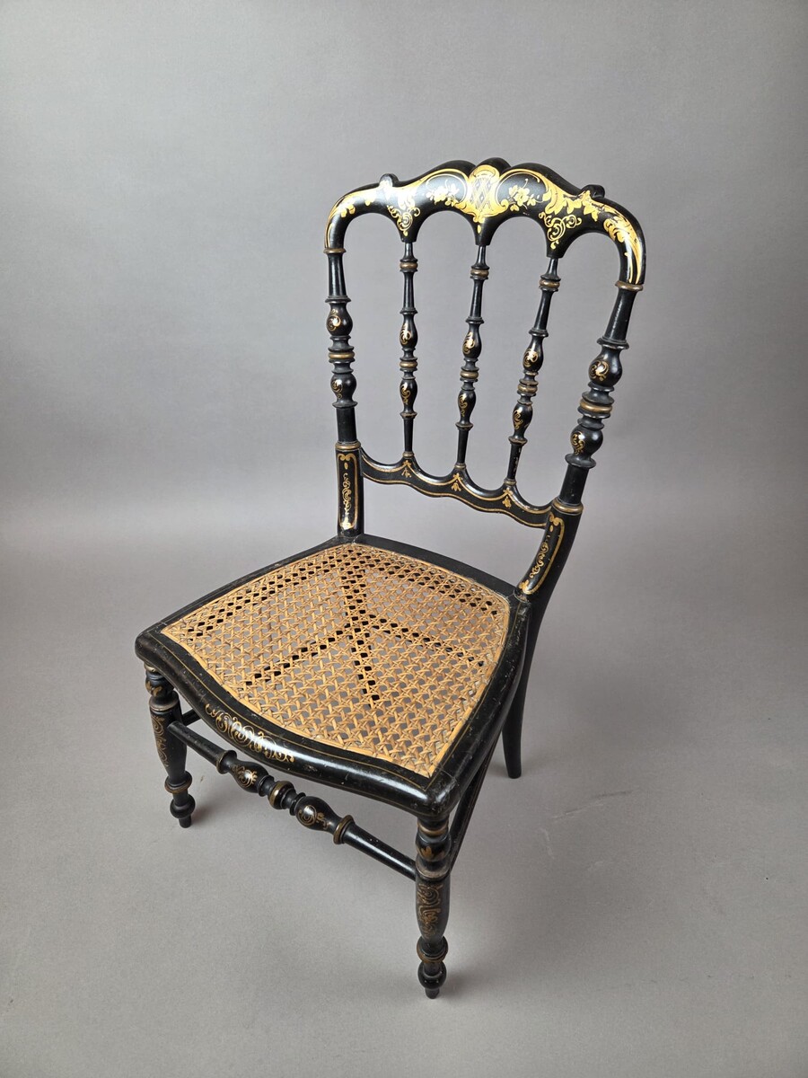 Napoleon III period child's chair