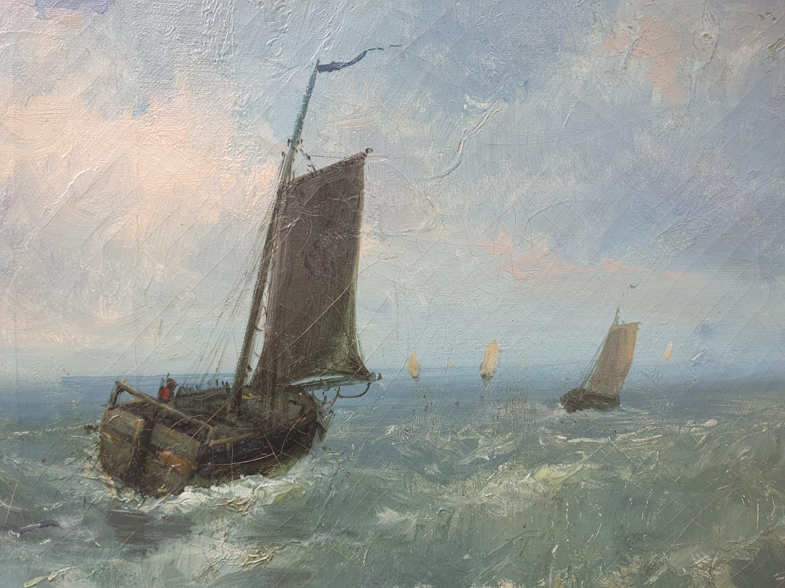 Nilys, Belgian school 19th, Oil on canvas 