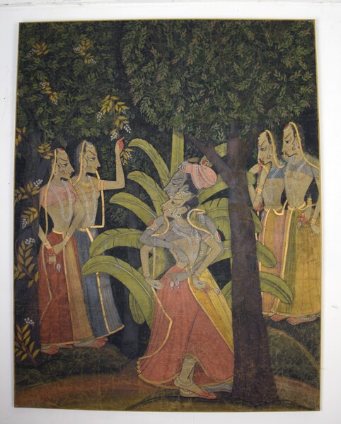 Oil on canvas - Balinese dancers - circa 1960