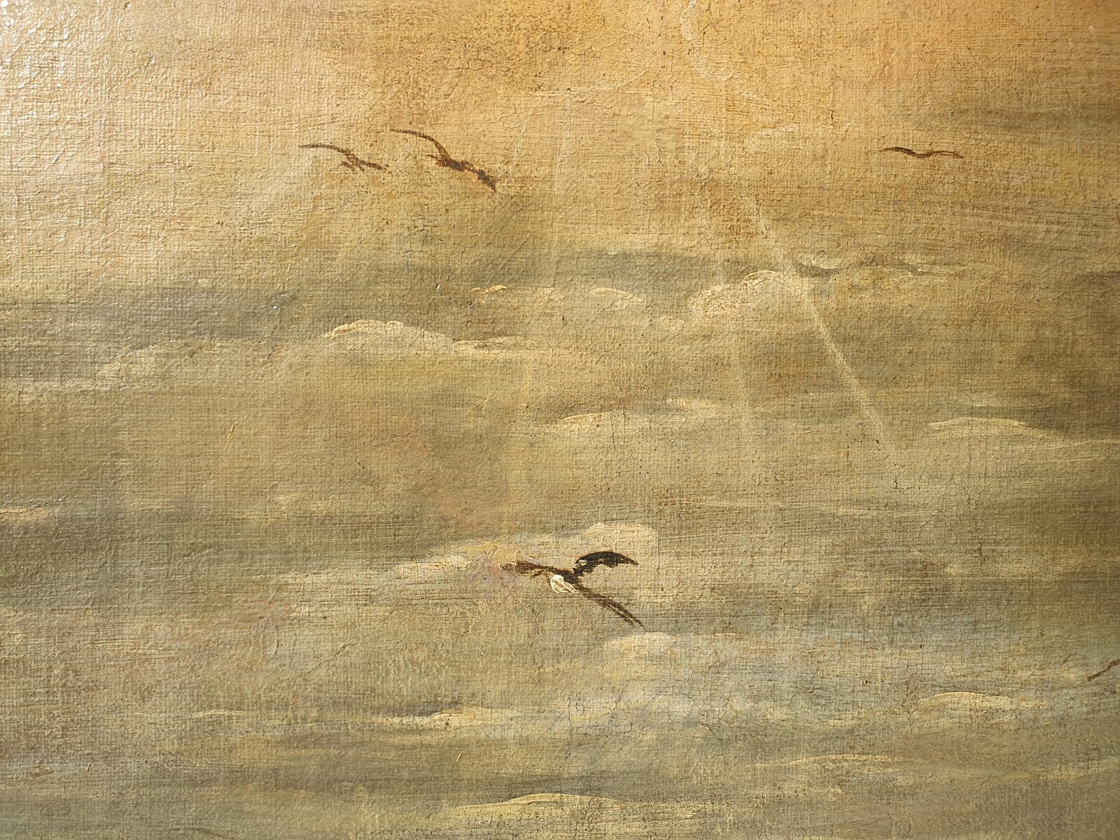 Oil On Canvas Painting, 