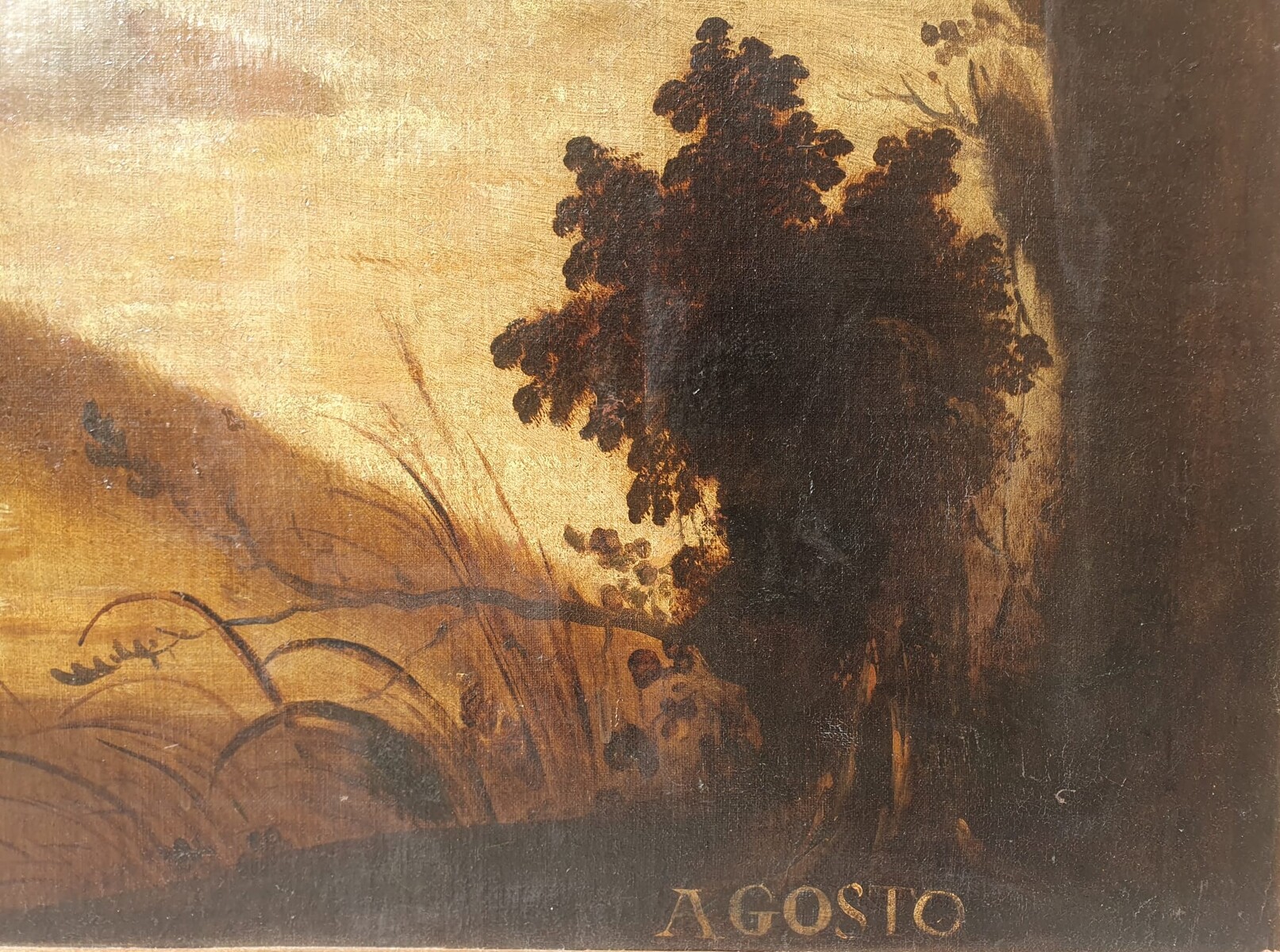 Oil On Canvas Painting, 