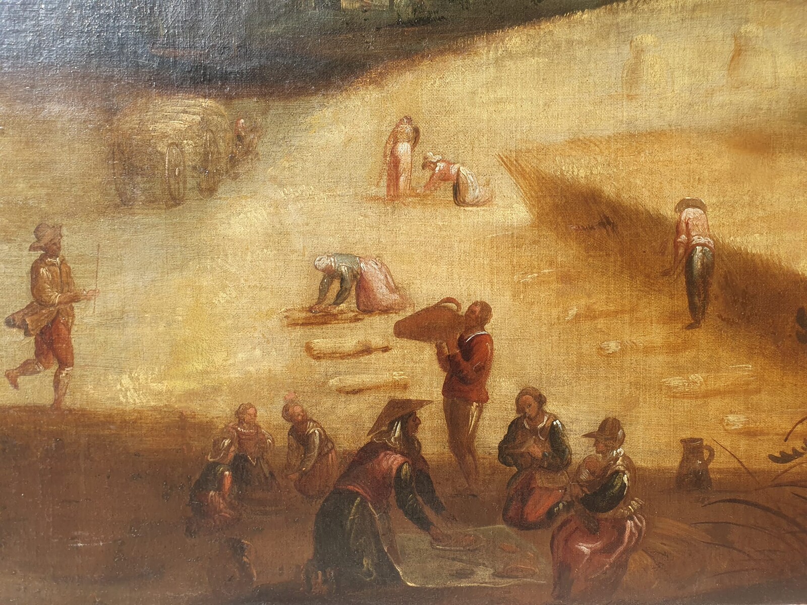 Oil On Canvas Painting, 