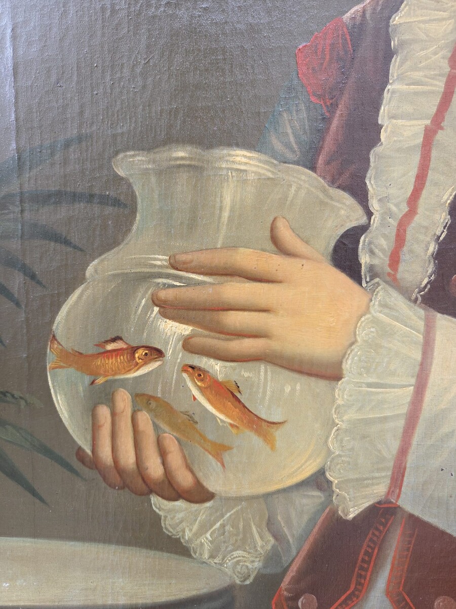 Oil on canvas 