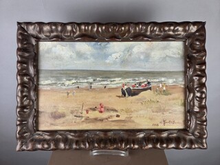 Oil on panel, 