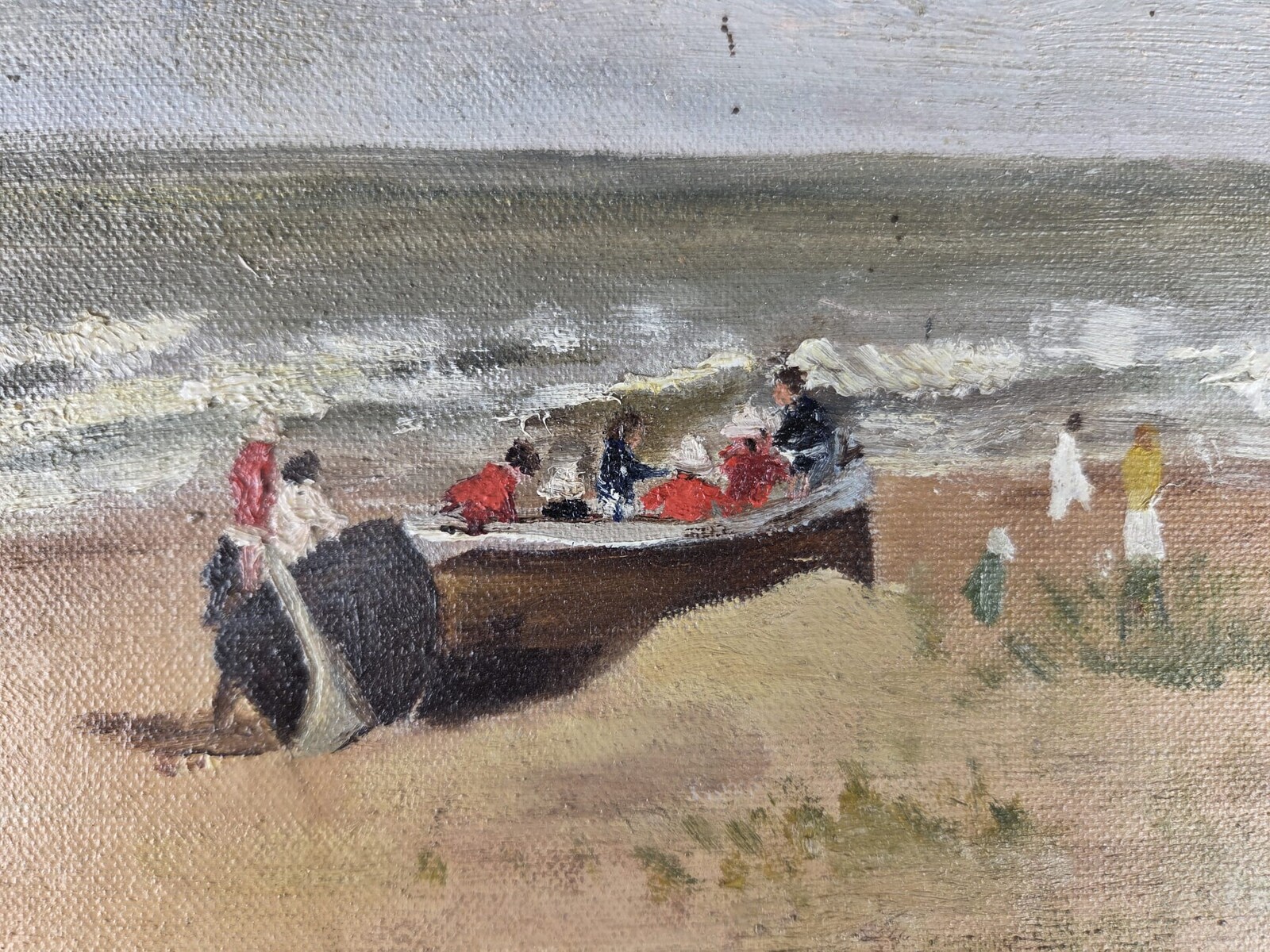 Oil on panel, 