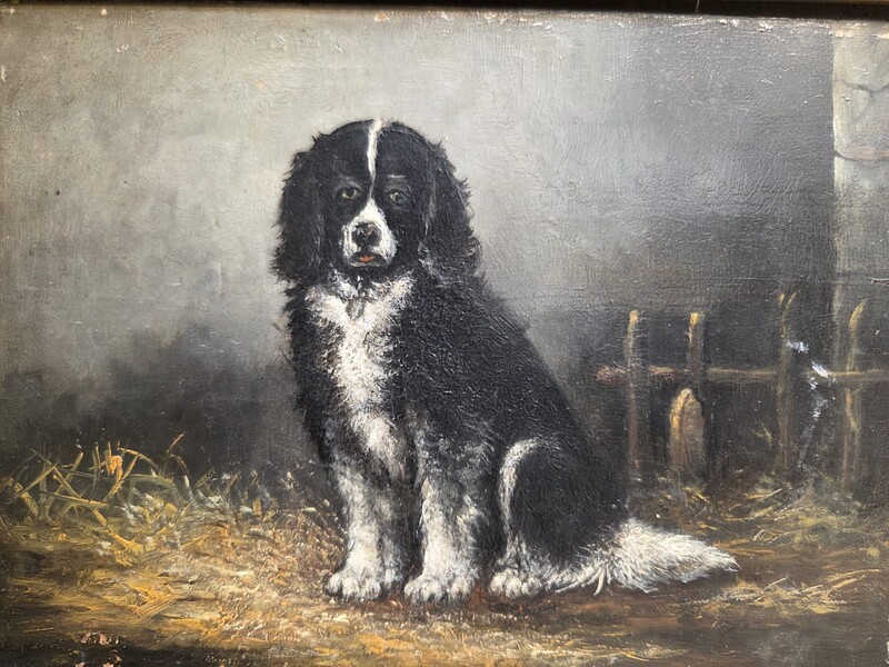 Oil on panel 