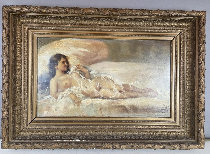 Oil on panel 