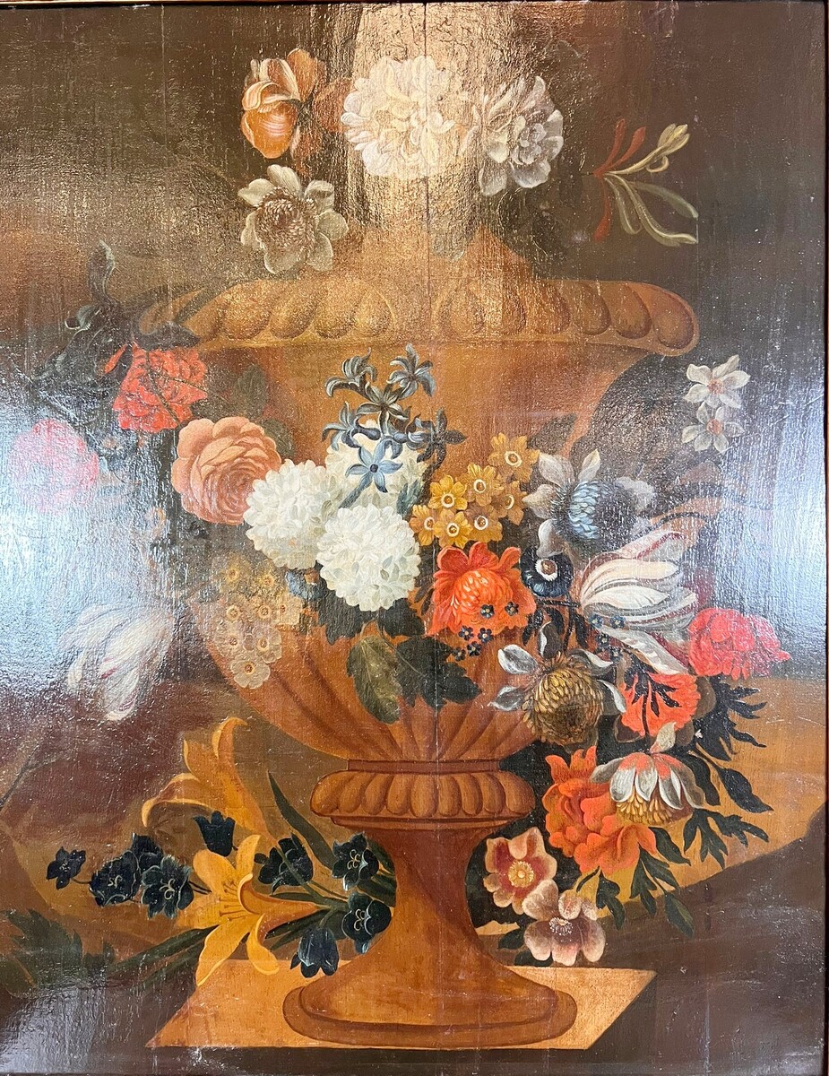Oil on wood 
