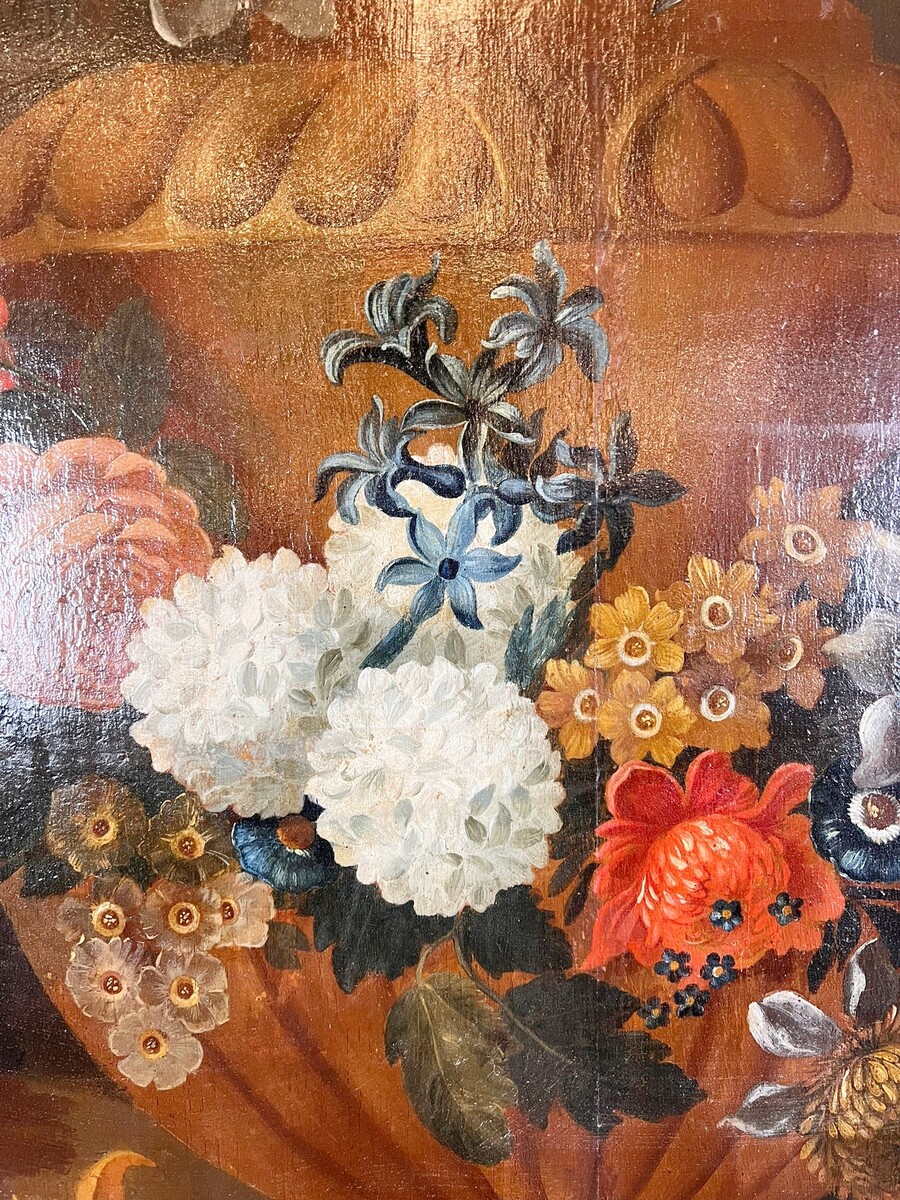 Oil on wood 