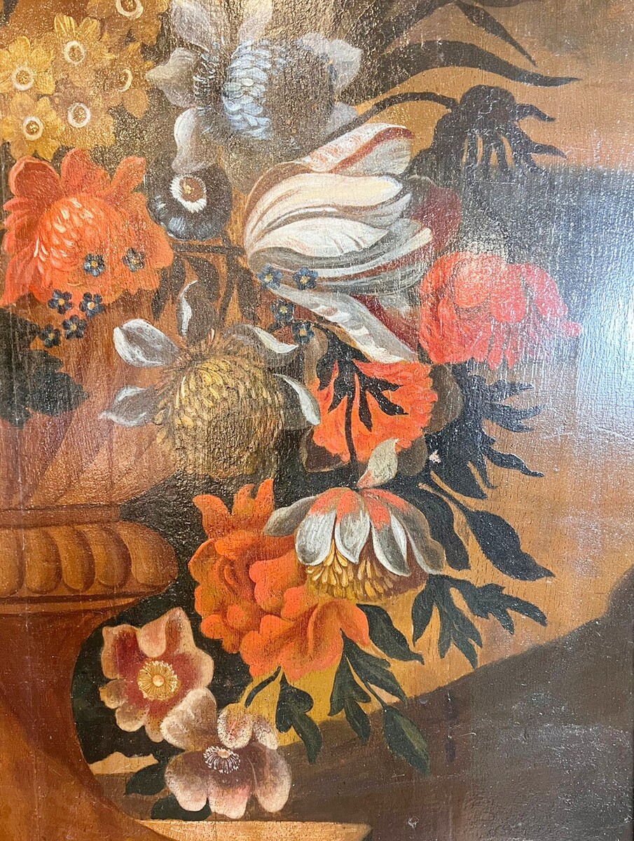 Oil on wood 