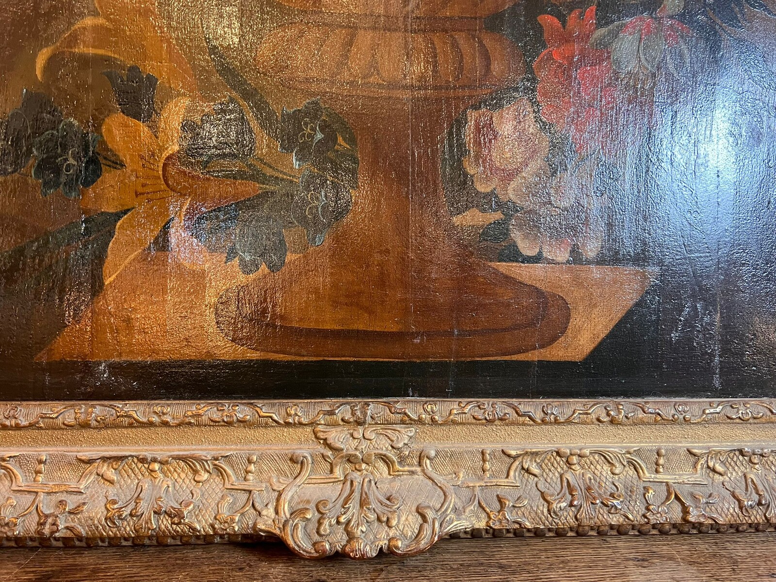 Oil on wood 