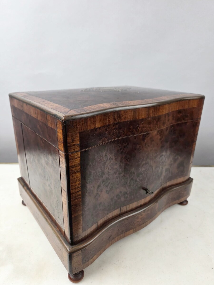 Original and complete Napoleon III period liquor cabinet.