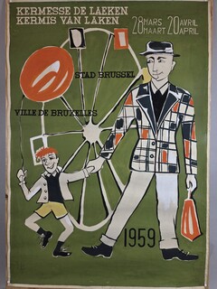 Painted preparatory posters, price per piece